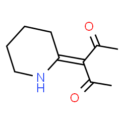 3-PIPERIDIN-2-YLIDENE-PENTANE-2,4-DIONE Structure
