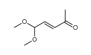 (E)-5,5-dimethylhex-3-en-2-one结构式