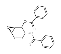 (1α,2α,5β,6Sb)-5,6-epoxy-3-cyclohexene-1,2-diol dibenzoate结构式