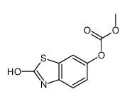 Carbonic acid, 2,3-dihydro-2-oxo-6-benzothiazolyl methyl ester (9CI) picture