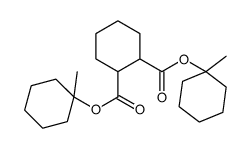 bis(1-methylcyclohexyl) cyclohexane-1,2-dicarboxylate结构式
