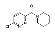 (6-chloropyridazin-3-yl)-piperidin-1-ylmethanone结构式