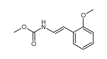 (2-methoxy-styryl)-carbamic acid methyl ester结构式