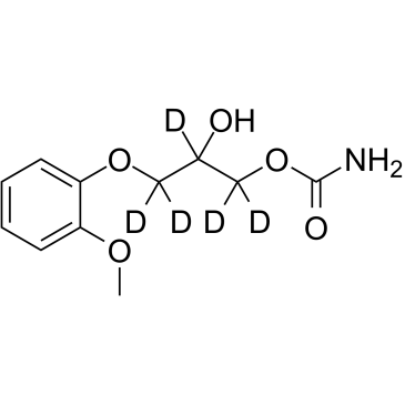 Methocarbamol D5结构式