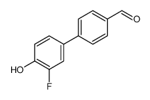 4-(3-fluoro-4-hydroxyphenyl)benzaldehyde Structure
