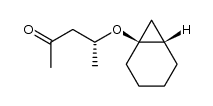 (R)-4-((1S,6S)-bicyclo[4.1.0]heptan-1-yloxy)pentan-2-one结构式