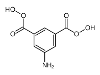 5-aminobenzene-1,3-dicarboperoxoic acid Structure