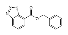 benzyl 1,2,3-benzothiadiazole-7-carboxylate结构式