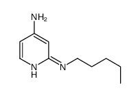 N2-pentylpyridine-2,4-diamine Structure