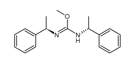 O-methyl-N,N'-di-(R)-α-phenylethylisourea Structure