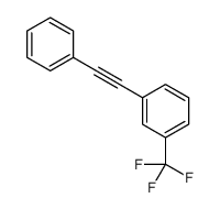 1-(2-phenylethynyl)-3-(trifluoromethyl)benzene Structure