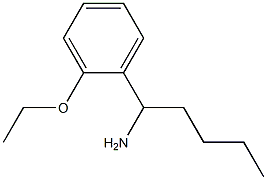 1-(2-ETHOXYPHENYL)PENTAN-1-AMINE Structure