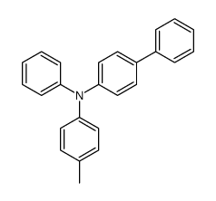 4-methyl-N-phenyl-N-(4-phenylphenyl)aniline结构式