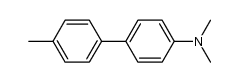 4'-methyl-N,N-dimethyl(1,1'-biphenyl-4-amine)结构式
