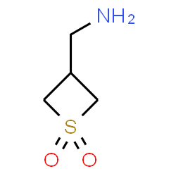 3-(aminomethyl)-1λ⁶-thietane-1,1-dione Structure