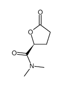 2-Furancarboxamide,tetrahydro-N,N-dimethyl-5-oxo-,(S)-(9CI)结构式