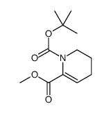 1-O-tert-butyl 6-O-methyl 3,4-dihydro-2H-pyridine-1,6-dicarboxylate结构式
