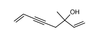 3-methyl-octa-1,7-dien-5-yn-3-ol Structure
