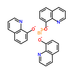 bismuth tris(8-quinolyl oxide) Structure
