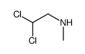 2,2-dichloro-N-methylethanamine结构式