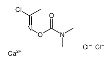 calcium,[(Z)-1-chloroethylideneamino] N,N-dimethylcarbamate,dichloride结构式