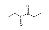 diethyl disulfoxide Structure