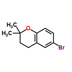 6-Bromo-2,2-dimethylchromane结构式