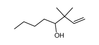 3,3-dimethyl-1-octen-4-ol结构式