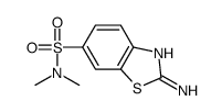 2-Amino-N,N-dimethyl-1,3-benzothiazole-6-sulfonamide图片