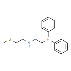 N-[2-(Diphenylphosphino)ethyl]-2-(methylthio)-ethanamine Structure