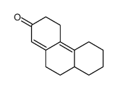 4,5,6,7,8,8a,9,10-octahydro-3H-phenanthren-2-one Structure