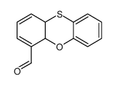 4a,10a-dihydrophenoxathiine-4-carbaldehyde Structure