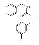 N-benzyl-2-(3-chlorophenoxy)acetamide picture