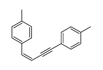 1-methyl-4-[4-(4-methylphenyl)but-1-en-3-ynyl]benzene Structure