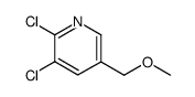 2,3-dichloro-5-(methoxymethyl)pyridine结构式