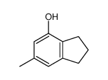 6-methylindan-4-ol structure