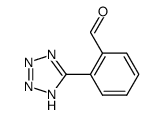 2-(1H-tetrazol-5-yl)benzaldehyde结构式