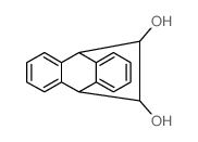 (E)-Dihydroxy-11,12 Ethano-9,10 dihydro-9,10 Anthracene Structure