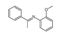 2-methoxy-N-(1-phenylethylidene)benzenamine结构式