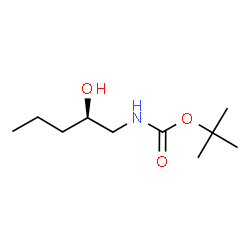 Carbamic acid, [(2R)-2-hydroxypentyl]-, 1,1-dimethylethyl ester (9CI) Structure