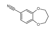 3,4-dihydro-2H-benzo[b]1,4-dioxepine-7-carbonitrile结构式