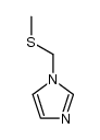 N-[(methylthio)methyl]imidazole Structure