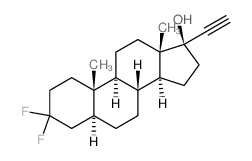 (5S,8R,9S,10S,13S,14S,17S)-17-ethynyl-3,3-difluoro-10,13-dimethyl-2,4,5,6,7,8,9,11,12,14,15,16-dodecahydro-1H-cyclopenta[a]phenanthren-17-ol picture