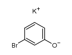 potassium 3-bromophenoxide结构式