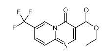 ethyl 4-oxo-7-(trifluoromethyl)pyrido[1,2-a]pyrimidine-3-carboxylate Structure