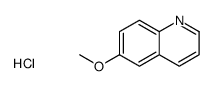 6-methoxyquinoline,hydrochloride结构式