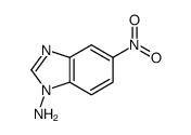 (9ci)-5-硝基-1H-苯并咪唑-1-胺结构式