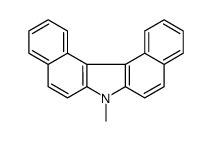 N-methyl-7H-dibenzo(c,g)carbazole结构式