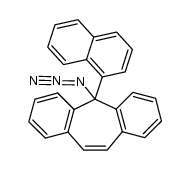 5-(1-Naphthyl)-5-azido-5H-dibenzo[a,d]cyclohepten Structure
