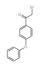 2-溴-1-(4-苯氧基苯基)乙酮结构式